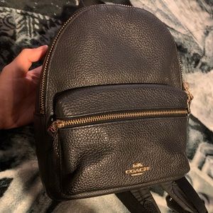 Coach mini backpack